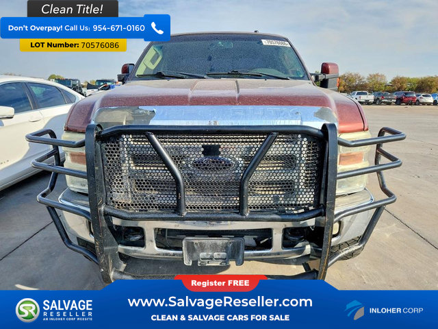 Used 2008 Ford F250 4x4 Crew Cab Super Duty image 7
