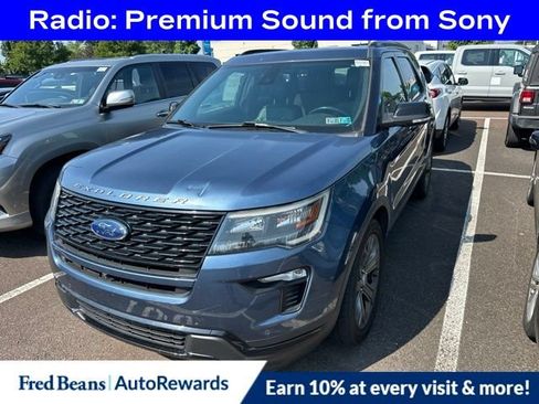 Used 2018 Ford Explorer Sport w/ Equipment Group 401A AWD/4WD image 3