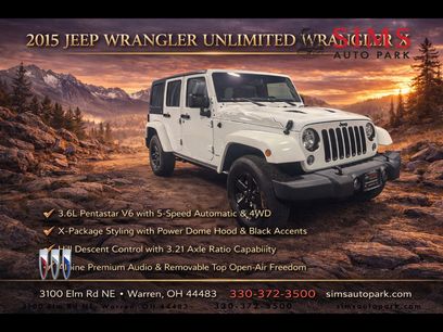 Used 2015 Jeep Wrangler Unlimited Sahara