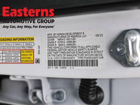 Used 2023 Honda Accord EX image 35