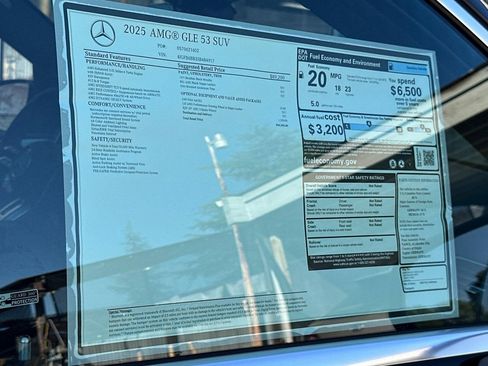 New 2025 Mercedes-Benz GLE 53 AMG AMG 53 image 30