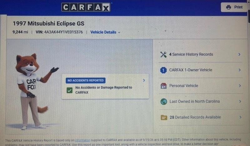 Used 1997 Mitsubishi Eclipse GS FWD image 63