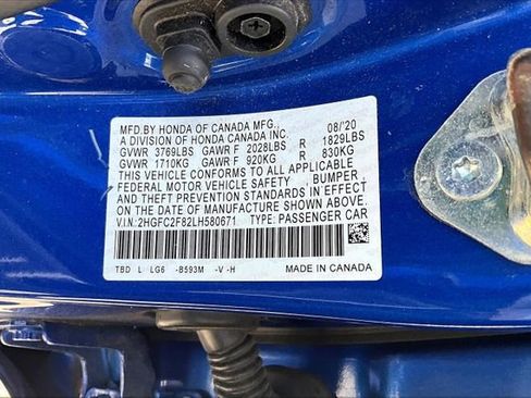 Used 2020 Honda Civic Sport image 32