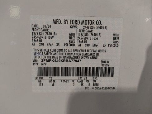 Used 2024 Ford Edge SEL image 33
