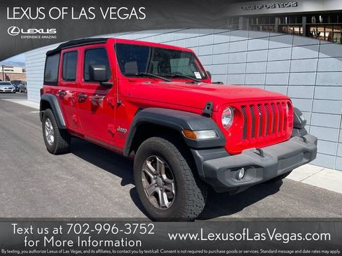 Used 2018 Jeep Wrangler Unlimited Sport S image 1