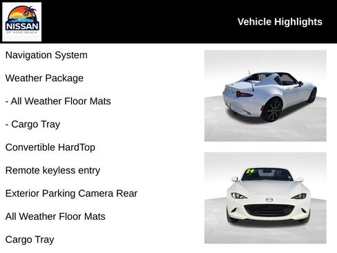 Used 2024 MAZDA MX-5 Miata RF Grand Touring w/ Weather Package image 19