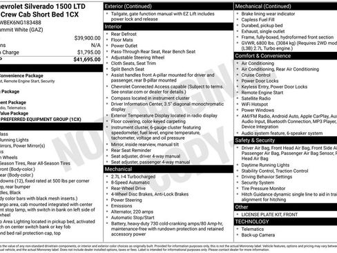 Used 2022 Chevrolet Silverado 1500 Custom image 5