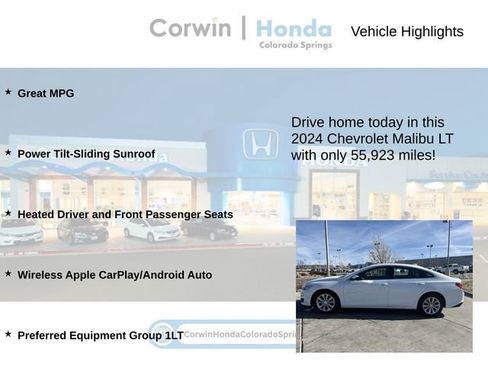 Used 2024 Chevrolet Malibu LT image 6