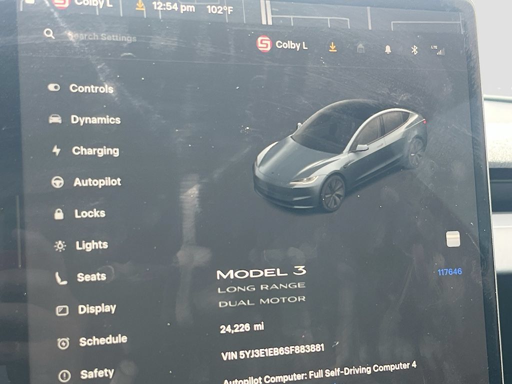 Used 2025 Tesla Model 3 Long Range AWD/4WD image 11