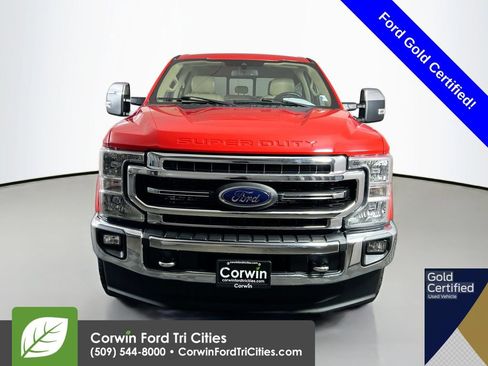 Used 2021 Ford F250 Lariat w/ Lariat Ultimate Package AWD/4WD image 4