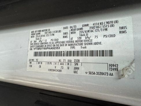 Used 2023 Ford Transit 250 Low Roof w/ Exterior Upgrade Package image 29