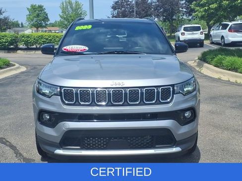 Certified 2023 Jeep Compass Limited w/ Elite Group AWD/4WD image 2