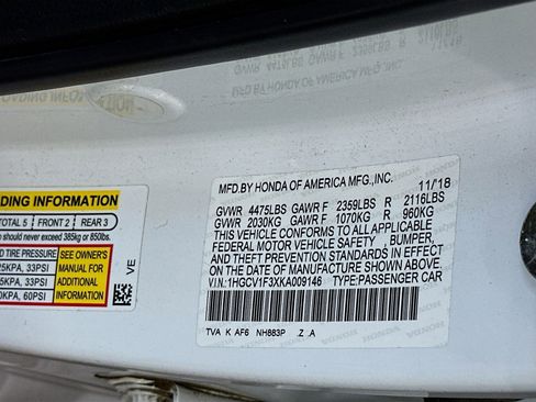 Used 2019 Honda Accord Sport image 12