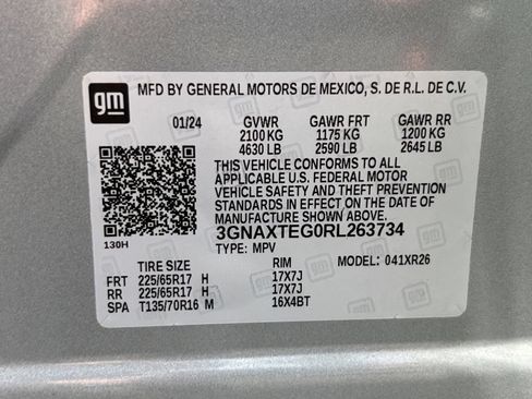 Used 2024 Chevrolet Equinox LT w/ LPO, Floor Liner Package AWD/4WD image 37
