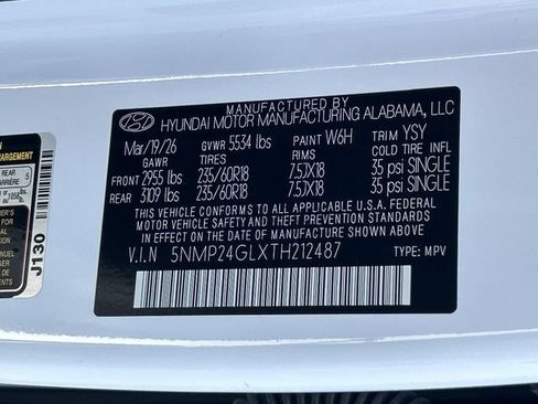 New 2026 Hyundai Santa Fe SEL FWD image 32