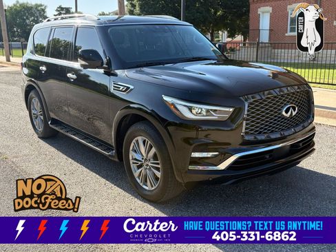 Used 2021 INFINITI QX80 Luxe RWD image 1