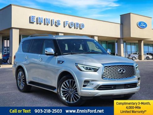 Used 2021 INFINITI QX80 Sensory w/ All-Season Package RWD image 1