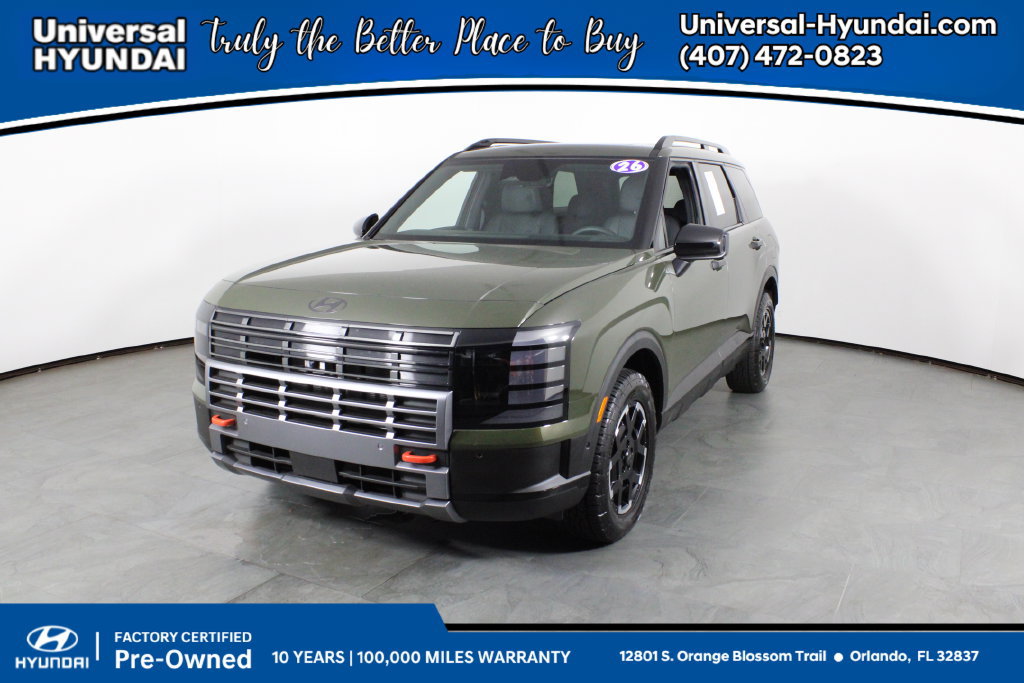 Certified 2026 Hyundai Palisade XRT Pro AWD/4WD 360° Tour