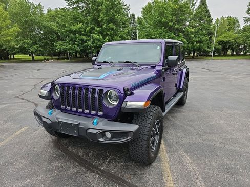 Used 2023 Jeep Wrangler Unlimited Rubicon 4xe w/ Cold Weather Group AWD/4WD image 2