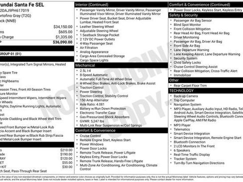 Used 2023 Hyundai Santa Fe SEL AWD/4WD image 1