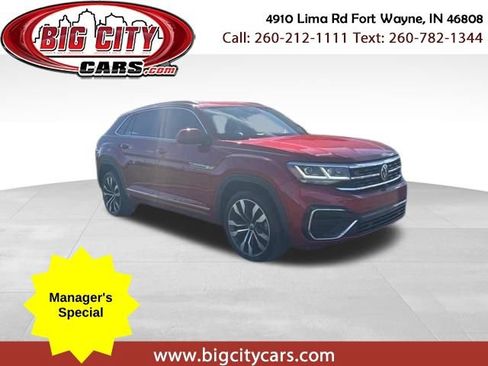 Used 2021 Volkswagen Atlas Cross Sport SEL Premium R-Line AWD/4WD image 1