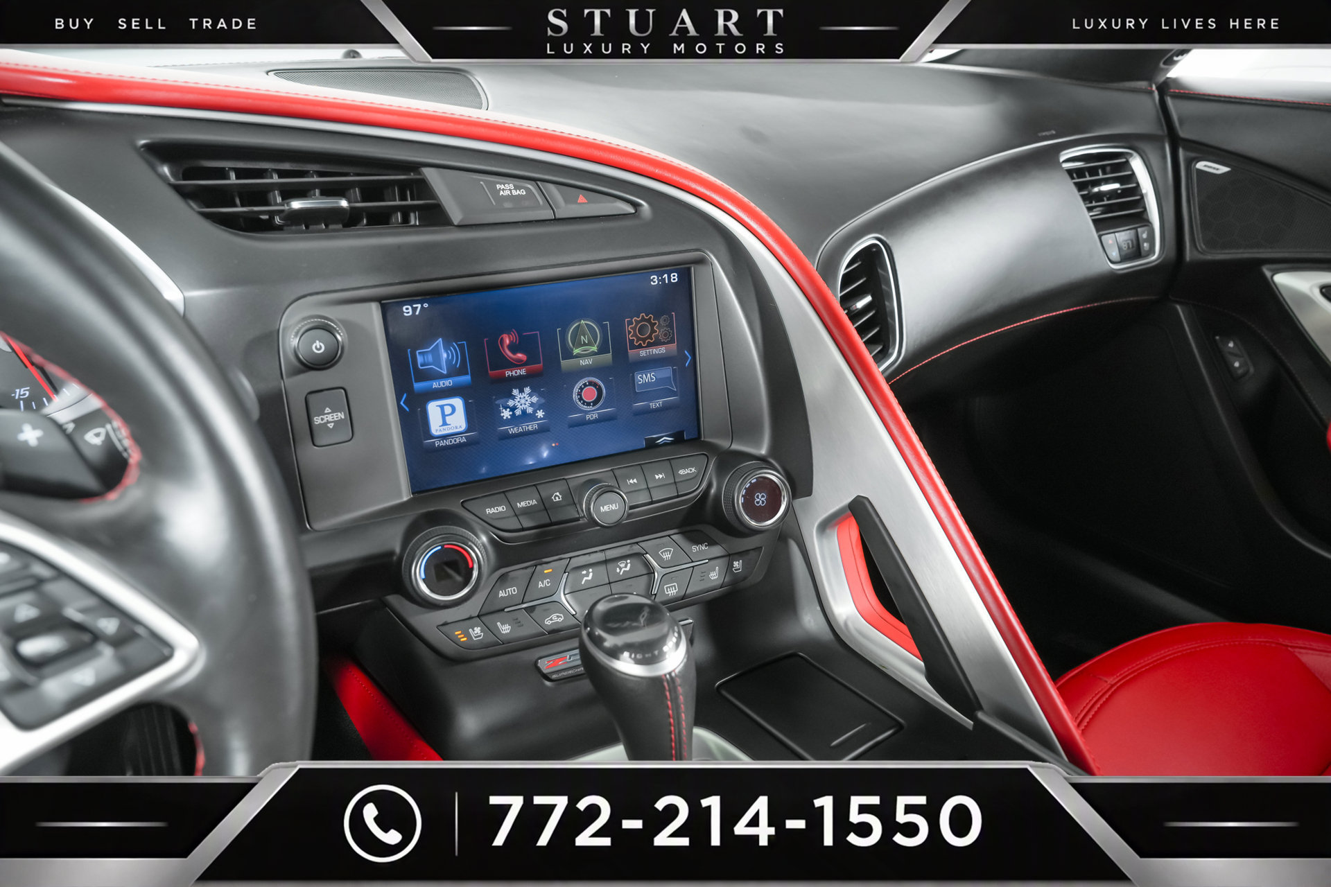 Used 2015 Chevrolet Corvette Z06 w/ 3LZ Preferred Equipment Group RWD image 10