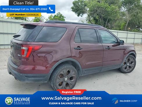 Used 2018 Ford Explorer Sport w/ Equipment Group 401A image 4