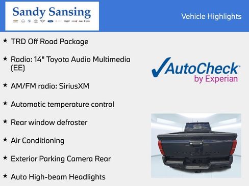 Used 2024 Toyota Tacoma TRD Off-Road AWD/4WD image 7
