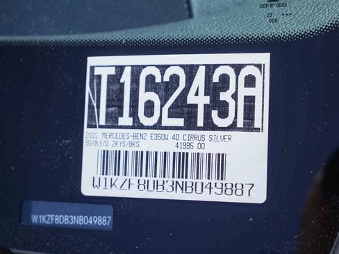 Certified 2022 Mercedes-Benz E 350 Sedan image 28