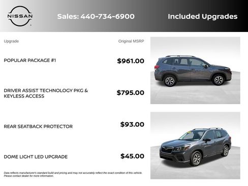 Used 2020 Subaru Forester Premium w/ Popular Package #1 AWD/4WD image 6
