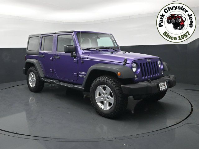 Used 2017 Jeep Wrangler Unlimited Sport w/ Quick Order Package 24S AWD/4WD image 1