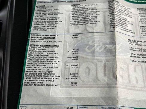 Certified 2021 Ford F150 Lariat w/ Equipment Group 502A High AWD/4WD image 38