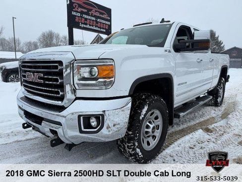 Used 2018 GMC Sierra 2500 SLT w/ Snow Plow Prep Package image 1
