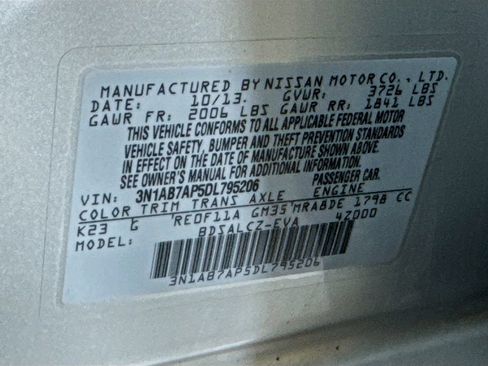 Used 2013 Nissan Sentra S FWD image 37