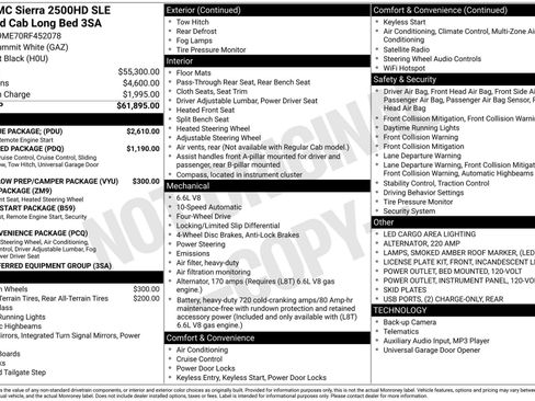 Certified 2024 GMC Sierra 2500 SLE w/ SLE Value Package; image 3
