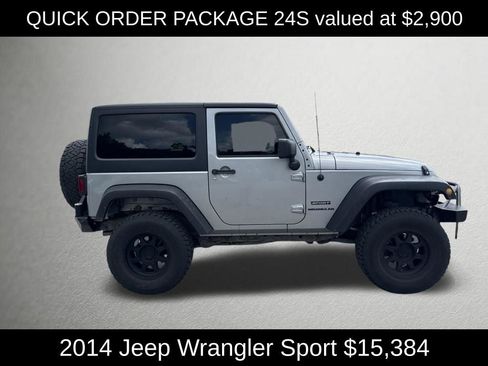 Used 2014 Jeep Wrangler Sport w/ Quick Order Package 24S AWD/4WD image 2
