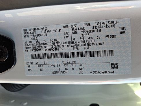 Used 2021 Ford F150 Lariat image 29