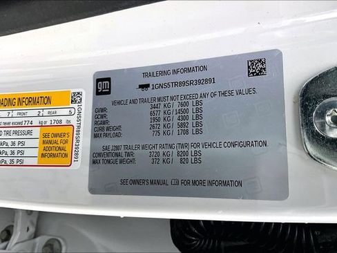 Used 2025 Chevrolet Tahoe High Country image 19