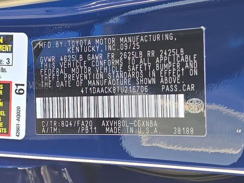 Used 2026 Toyota Camry LE image 35