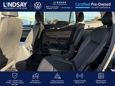 Certified 2023 Volkswagen Atlas SE w/ Panoramic Sunroof Package image 11
