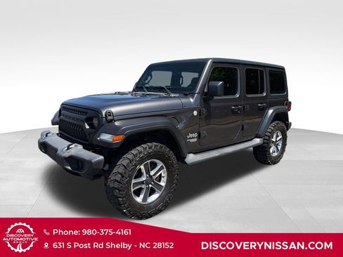 Used 2018 Jeep Wrangler Unlimited Sport S AWD/4WD image 1