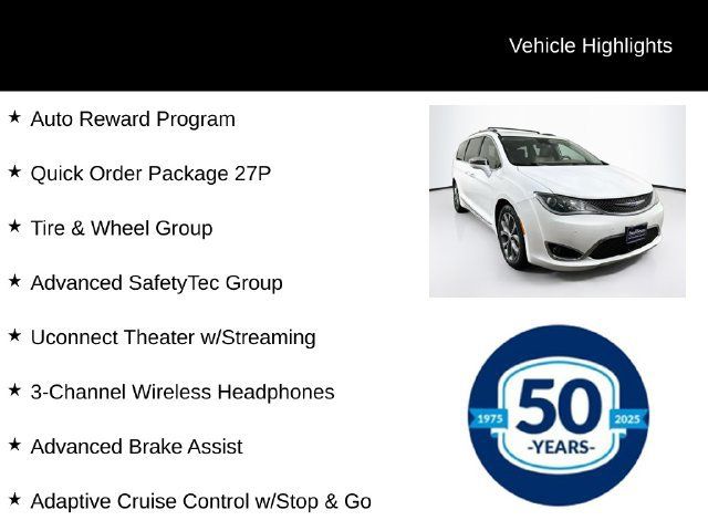 Used 2018 Chrysler Pacifica Limited w/ Tire & Wheel Group FWD image 8