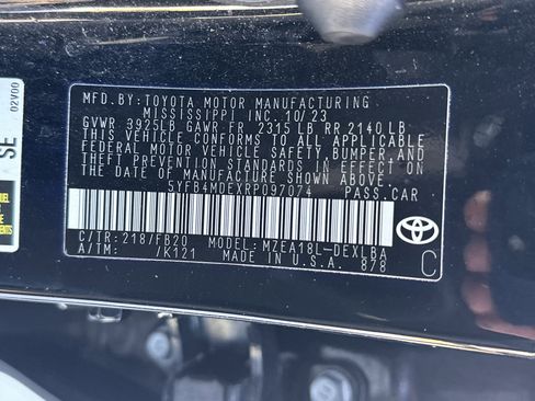 Certified 2024 Toyota Corolla LE image 34