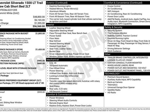 Used 2020 Chevrolet Silverado 1500 LT Trail Boss image 16