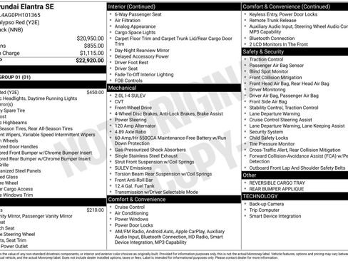Used 2023 Hyundai Elantra SE FWD image 38