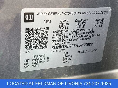 Certified 2024 Chevrolet Blazer EV LT AWD/4WD image 32