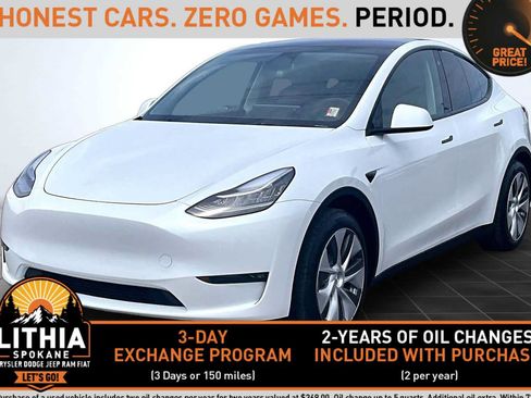 Used 2023 Tesla Model Y Long Range AWD/4WD image 1
