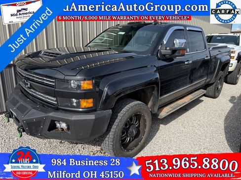 Used 2018 Chevrolet Silverado 3500 LTZ w/ Duramax Plus Package AWD/4WD image 1