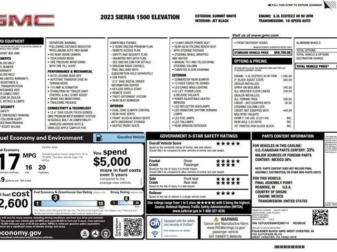 Used 2023 GMC Sierra 1500 Elevation AWD/4WD image 4