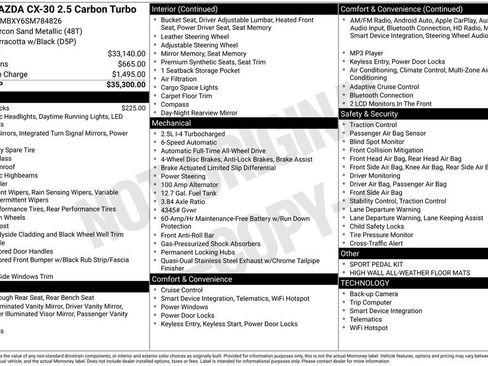 Certified 2025 MAZDA CX-30 Carbon image 2